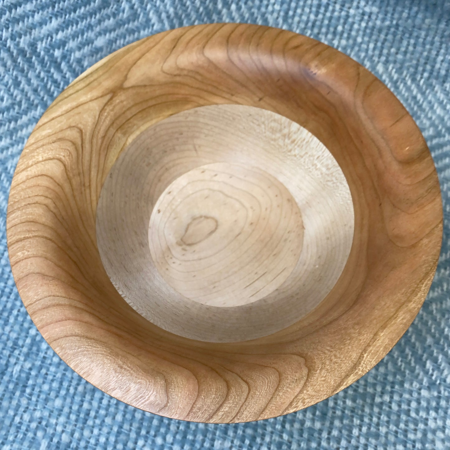 Cherry & Maple Tulip Bowl - 9 1/2" x 3 1/2"