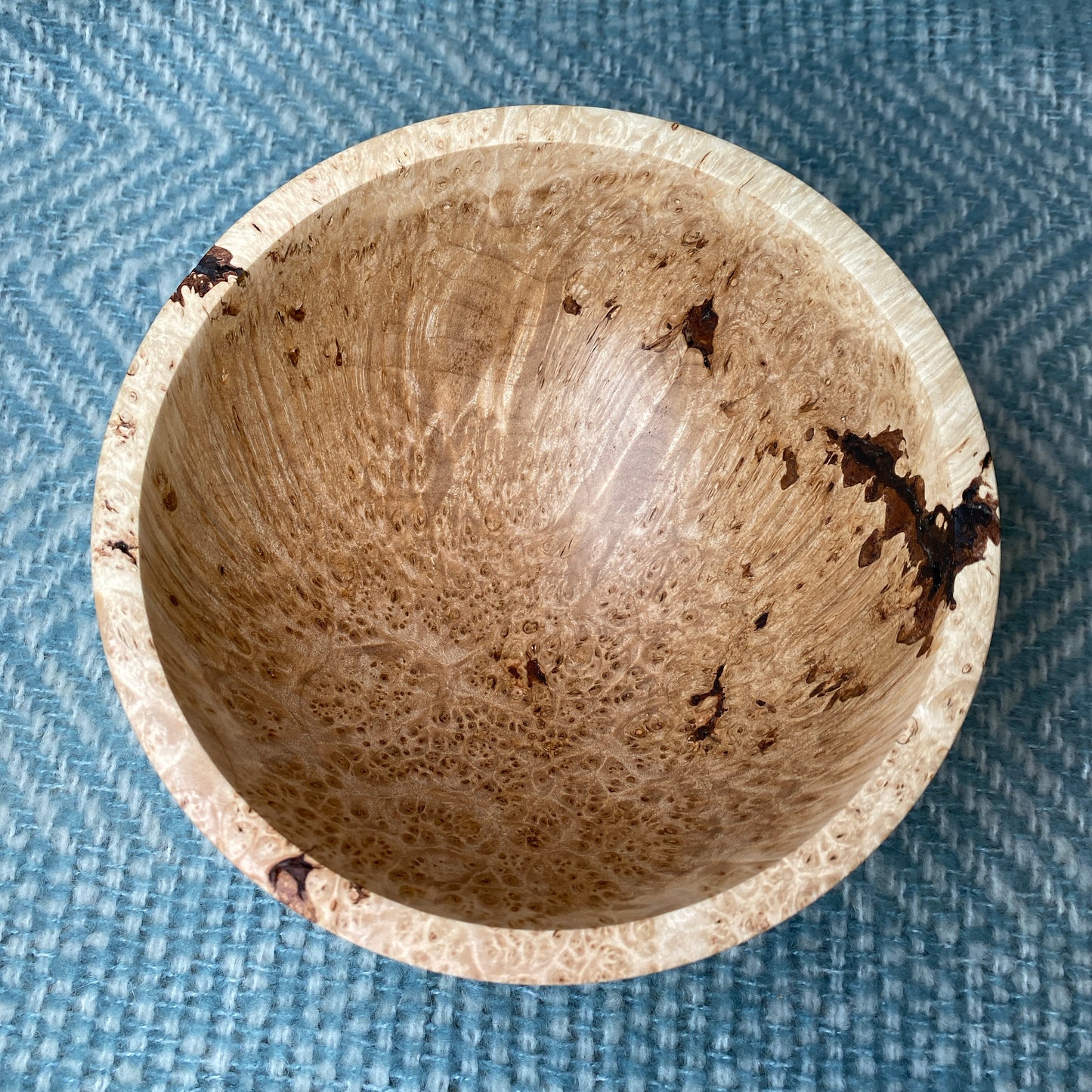 Maple Burl Bowl - 6 1/2" x 2 1/2"