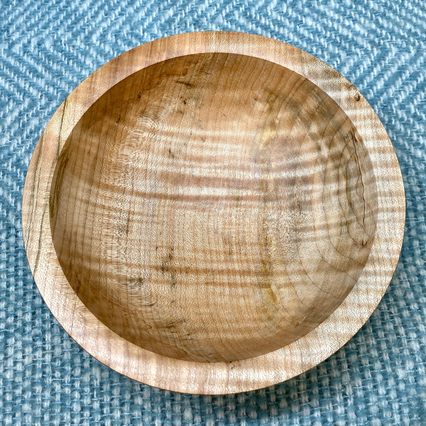 Curly Maple Bowl - 7 1/2" x 2 1/2"