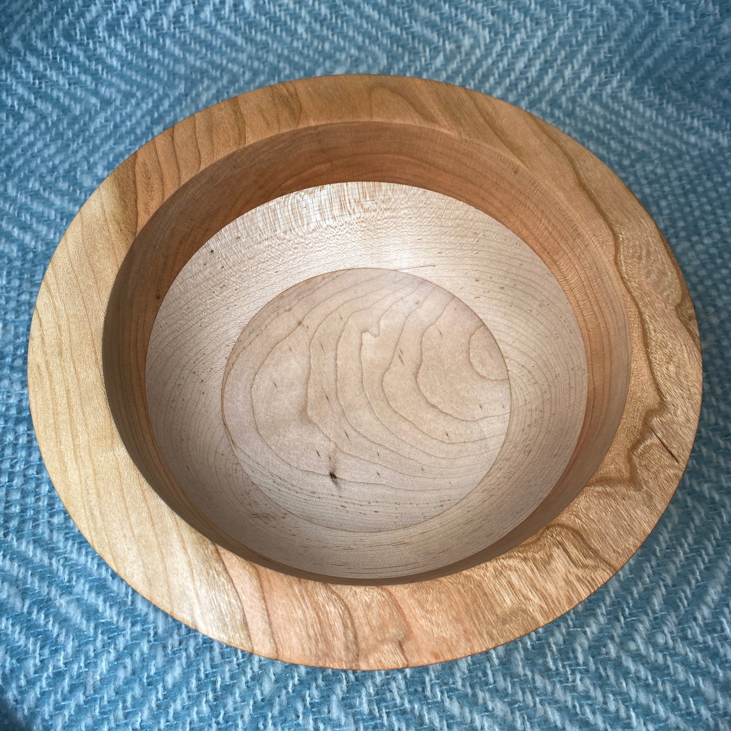 Cherry & Maple Tulip Bowl - 9" x 4"