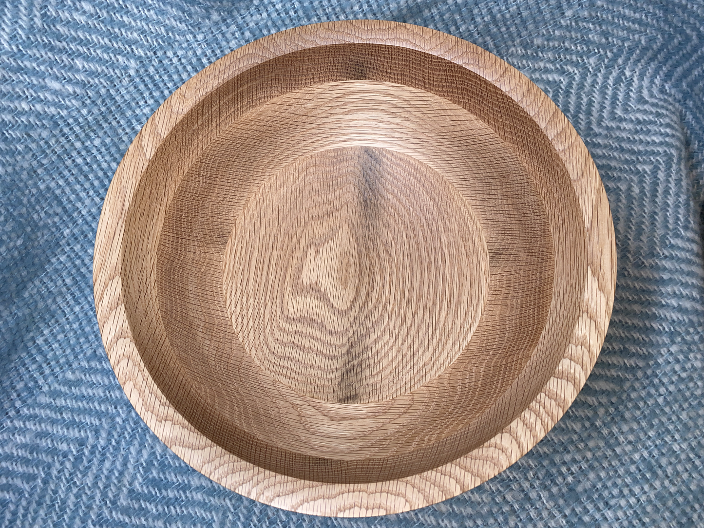 Red Oak Salad Bowl - 10 1/2" x 3 1/2"